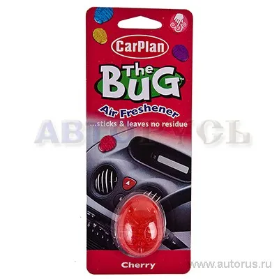 Ароматизатор Волшебный жук гелевый 3D CarPlan AIR072