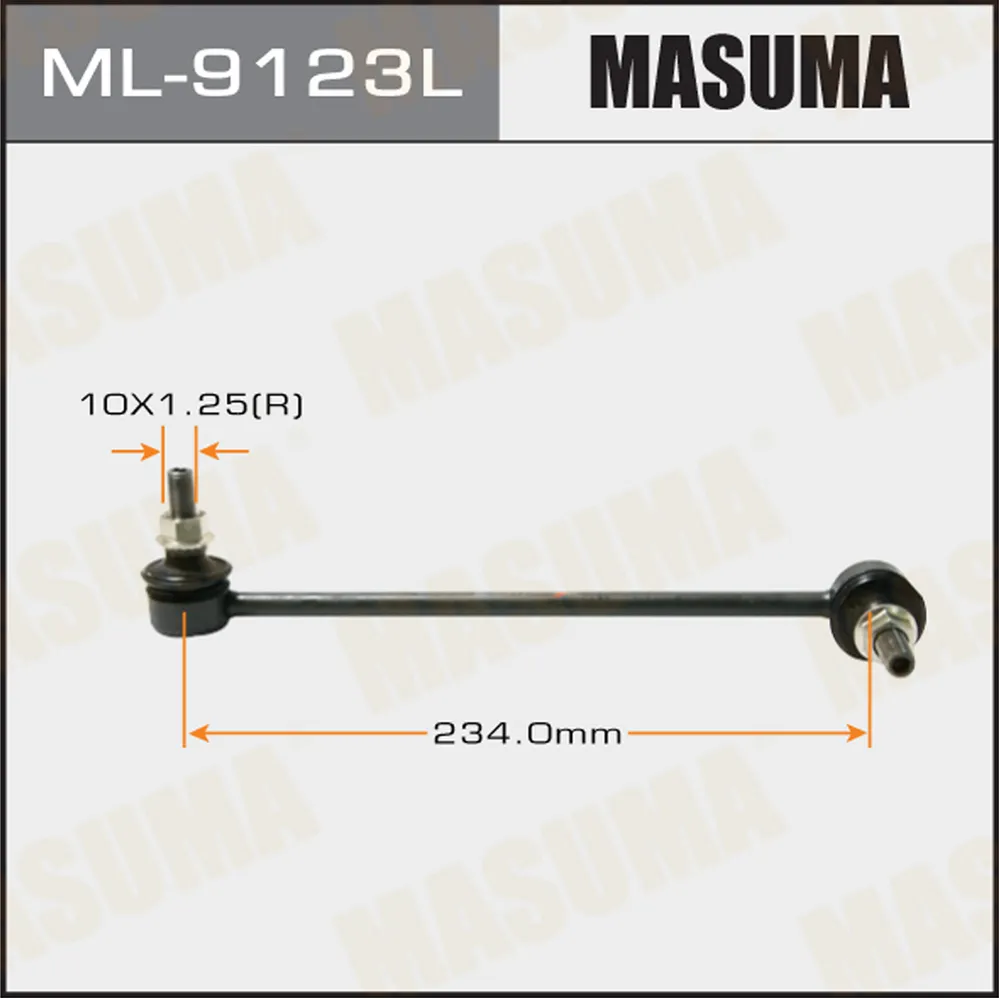 Тяга/стойка стабилизатора MASUMA ML-9123L