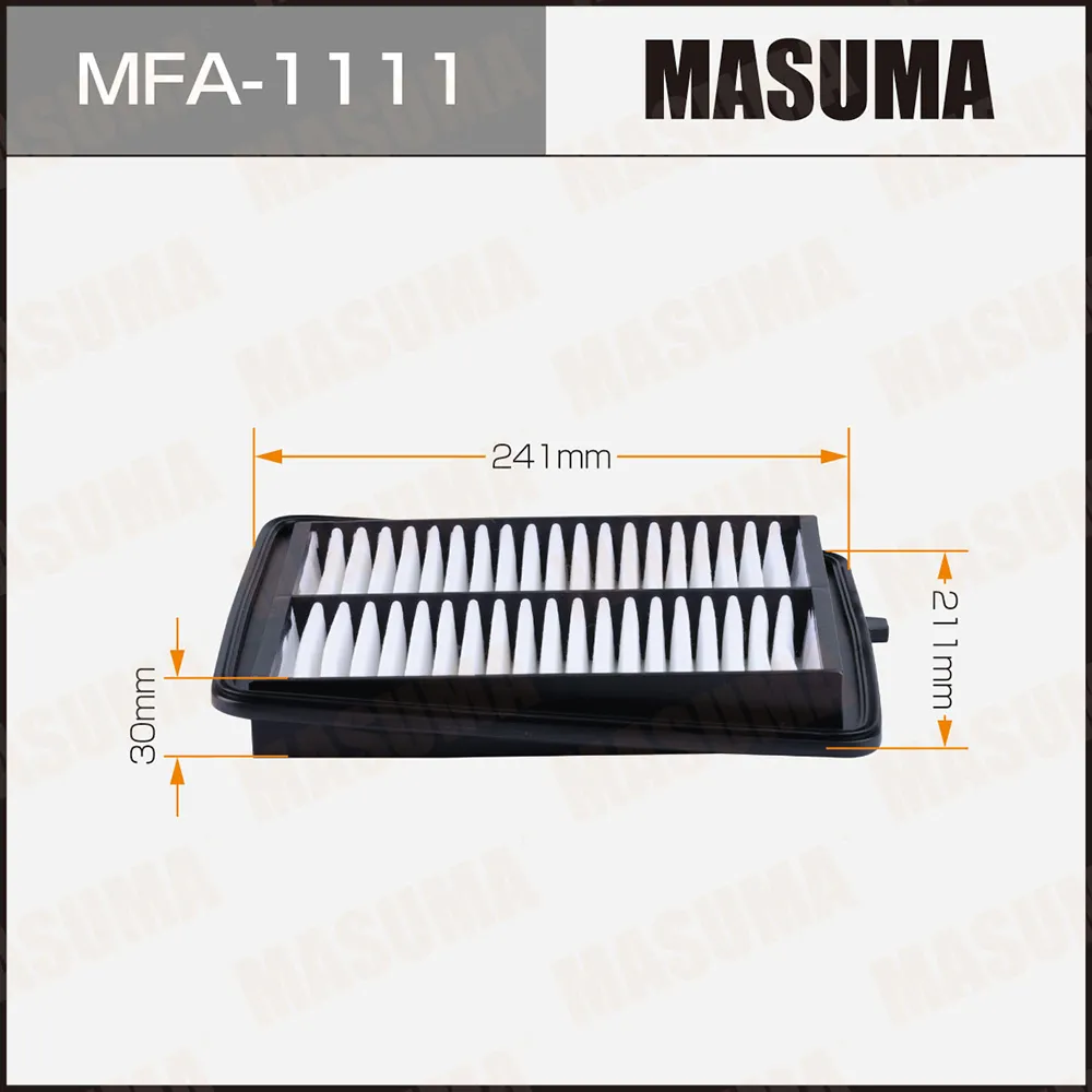 Воздушный фильтр A-988 MASUMA SUZUKI JIMNY SIERRA / JB74W 18- (1/40) MASUMA MFA-1111