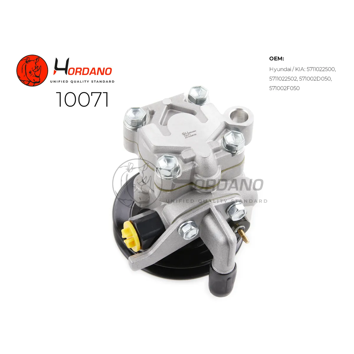 Насос ГУР HYUNDAI ELANTRA (MD, UD) Hordano 10071