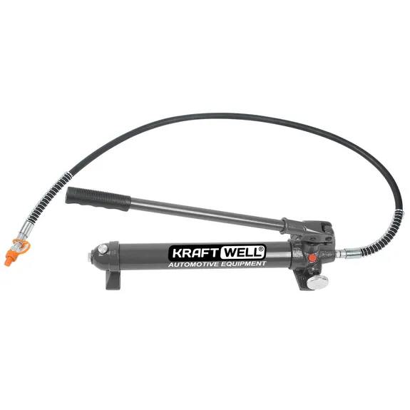 Насос гидравлический ручной 30 т KraftWell KRWHP30