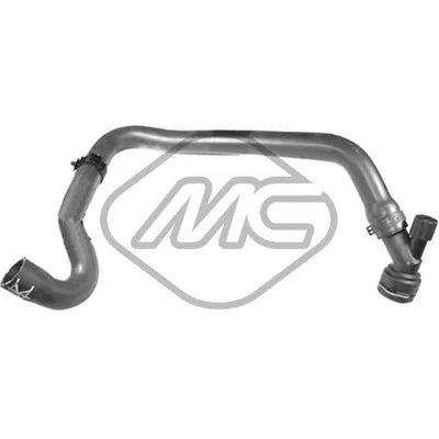 ПАТРУБОК VW POLO/IBIZA 02- 1.4D-1.9D Metalcaucho 09336