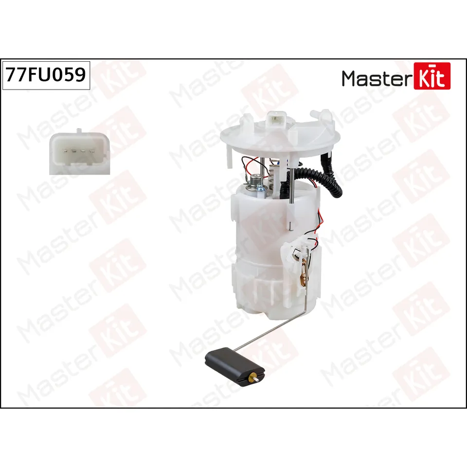 Насос топливный RENAULT MEGANE II (3bar) MASTERKIT 77FU059