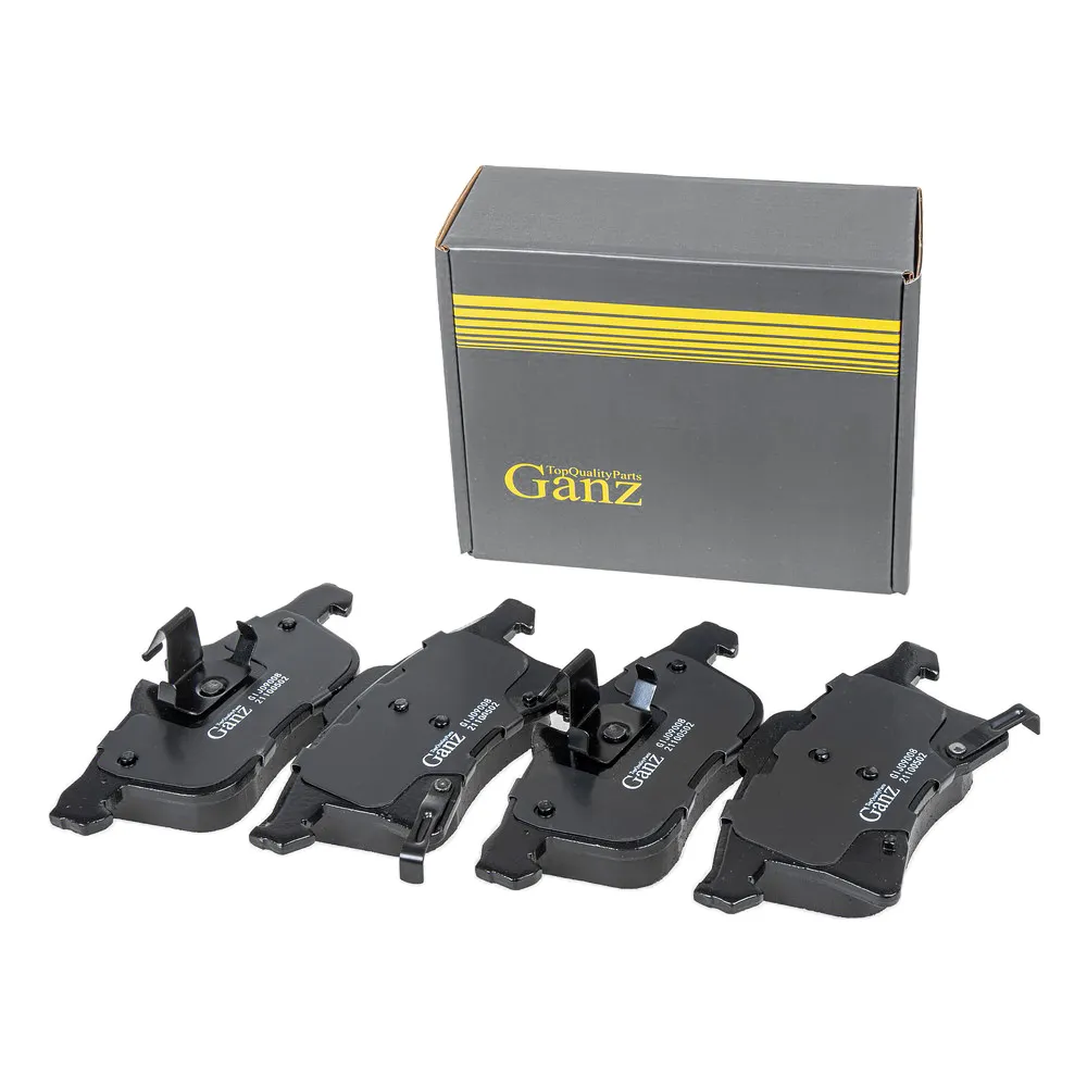 Колодки тормозные передние для OPEL Ast H/Zaf/Meriva GANZ GIJ09008