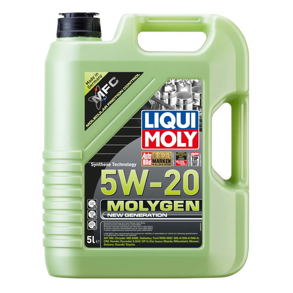 Масло моторное LIQUI MOLY Molygen New Generation 5W-20 5 л 8540
