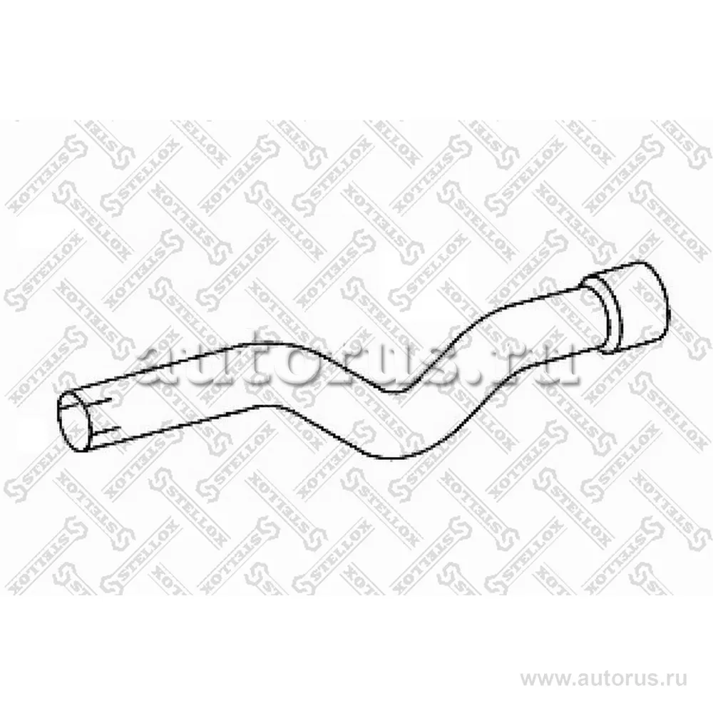 Труба глушителя MB STELLOX 82-03607-SX