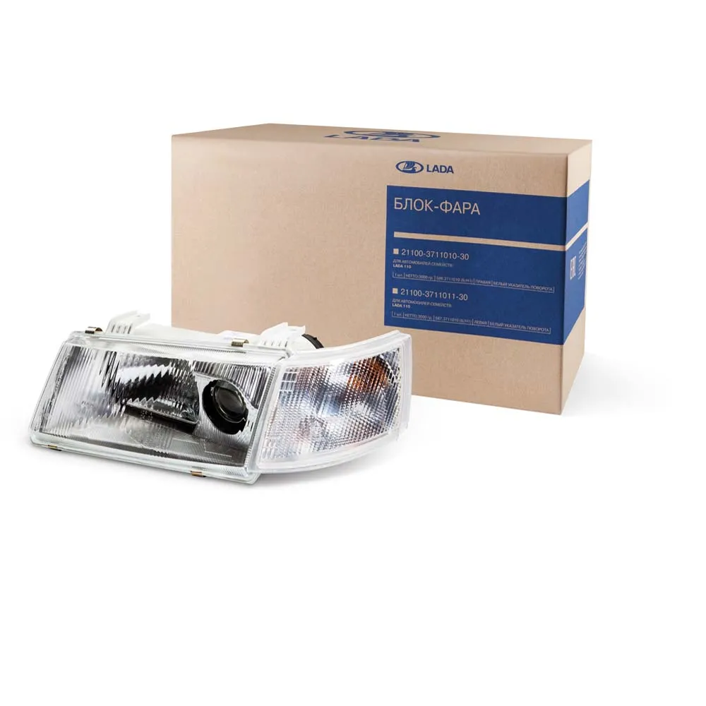 Блок фара правая ВАЗ-2110 (582.3711) LADA 21100371101000