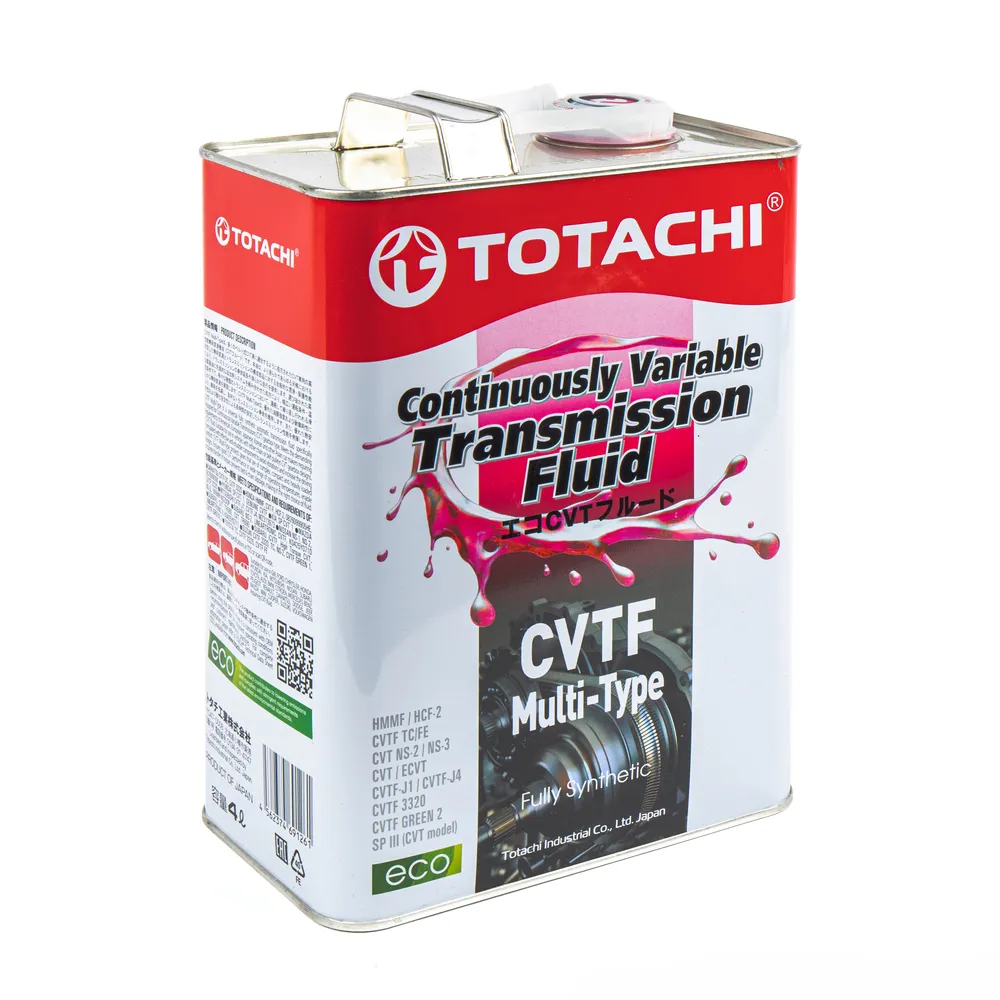 Масло трансмиссионное TOTACHI ATF CVT MULTI-TYPE синтетическое 4 л 4562374691261