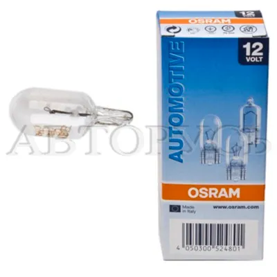 Лампа 12V W5W 5W OSRAM ORIGINAL LINE 1 шт. картон 00-00021775