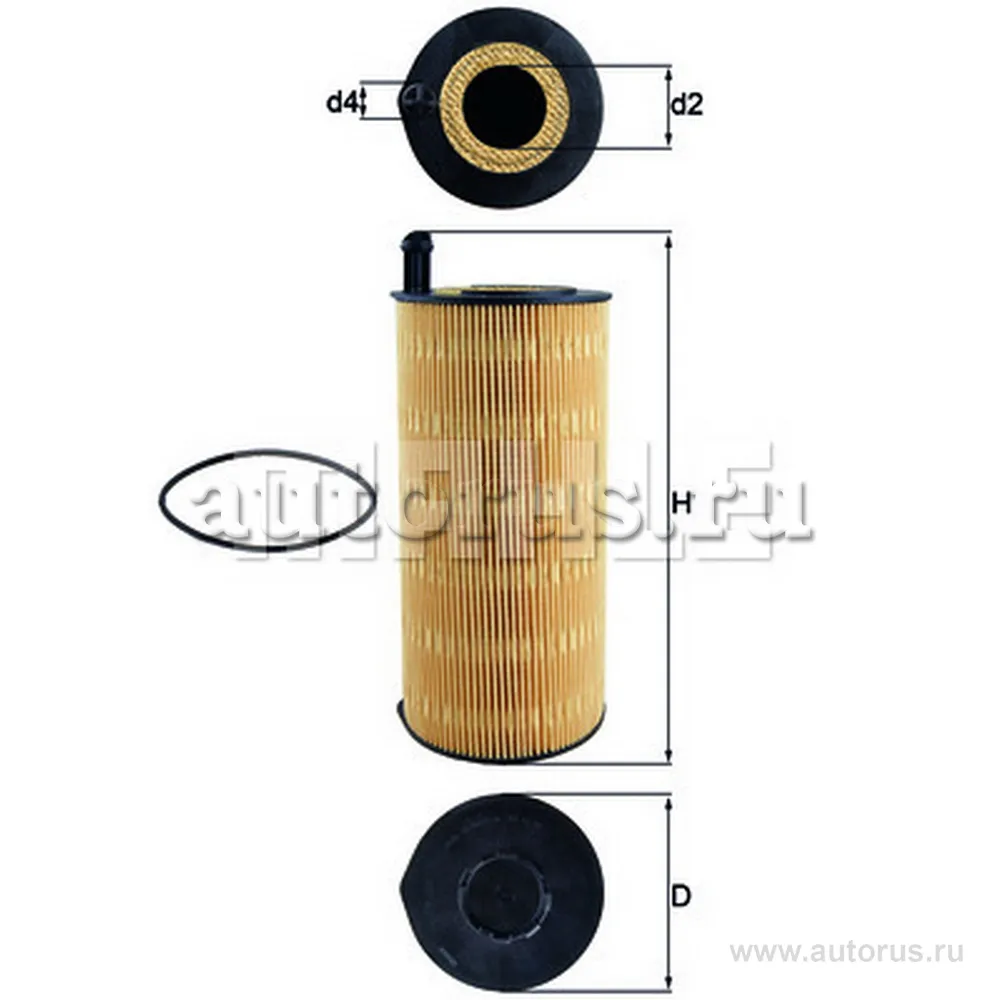 фильтрующий элемент масла MB ANTOS OX4239D