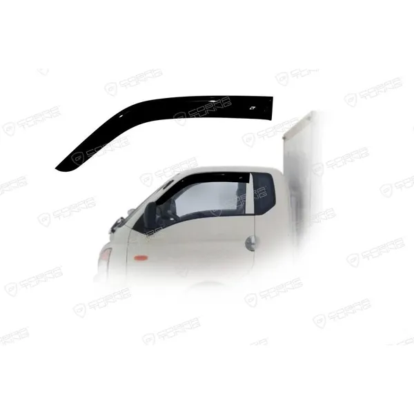 Дефлектора на окна Hyundai Porter II 2010EuroStandard деф.окон Cobra Tuning HE26110