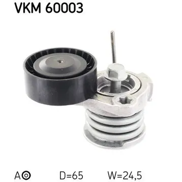 Ролик натяжной ремня но chevrolet captiva, opel antara 2.0d 05 SKF VKM60003