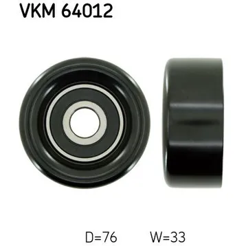 Ролик натяжителя приводного ремня SKF VKM 64012