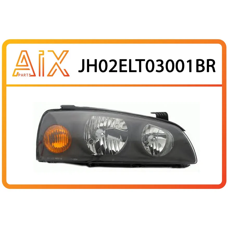 ФАРА ПРАВАЯ черный отражатель AIX JH02-ELT03-001BR