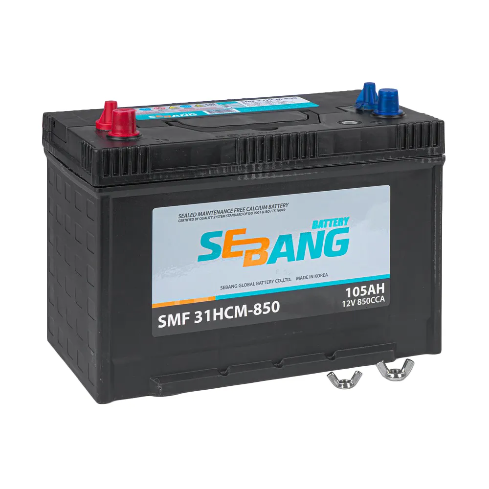 Аккумулятор SEBANG MARINE 105 А/ч прямой L+ 330x173x240 GR31 EN 850 А