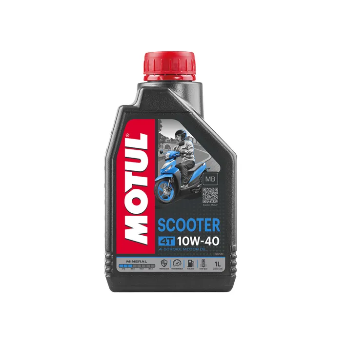 Масло моторное 4T Motul Scooter 4T MB 10W40 1 л 105937