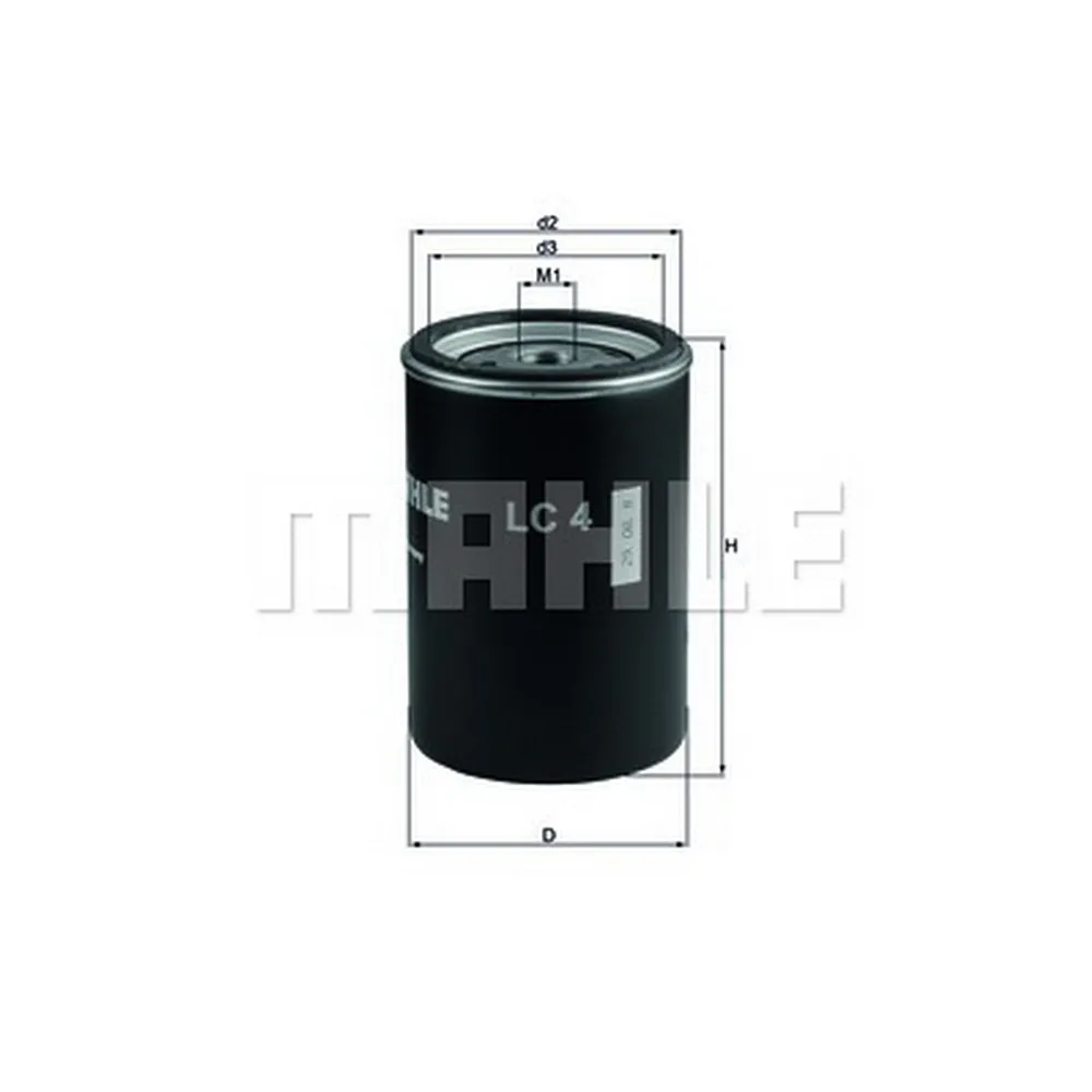 Фильтр ADBLUE D78 H119.5 M16x1.5 DAF LF45/55 CF75 CF85 XF95/105 KNECHT/MAHLE LC4