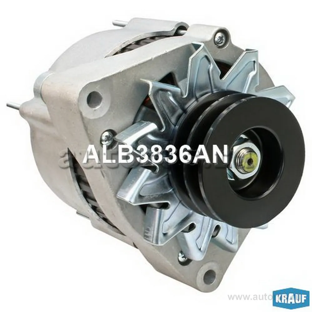 Генератор cо шкивом 2 ручья KRAUF ALB3836AN
