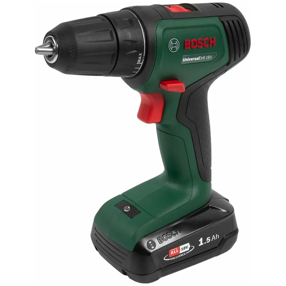 Дрель-шуруповерт UniversalDrill 18V (1x2,5 Ah) + AL 18-20 CV BOSCH 06039D4005