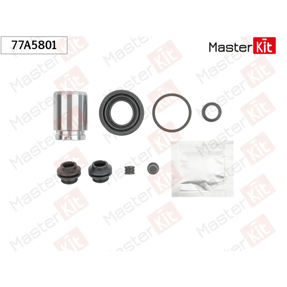 Ремкомплект тормозного суппорта + поршень Kia CEE'D (JD) 2012 - MASTERKIT 77A5801