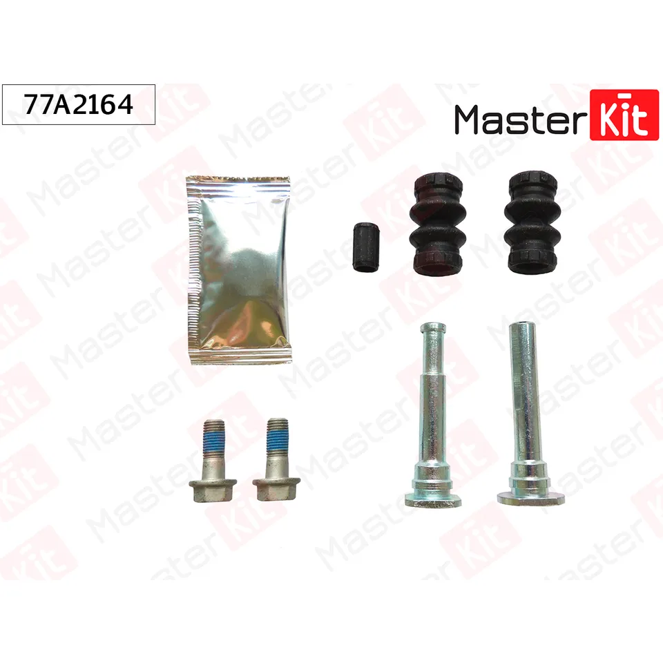 Комплект направляющих тормозного суппорта Skoda FABIA II (542) 2006 - 2014 MASTERKIT 77A2164