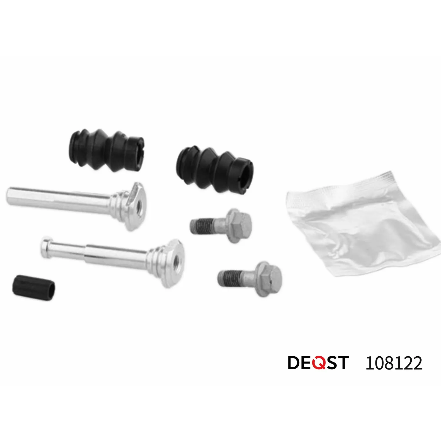 Комплект направляющих тормозного суппорта направляющая (O 10 mm, Bosch) CITROEN C1 I-II 05> DEQST 108122