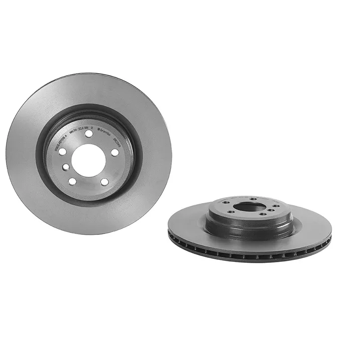 Диск тормозной задний BMW 5GT(F07)/ 7(F01/F02/F03/F04)/VENT D=370MM BREMBO 09.C314.11
