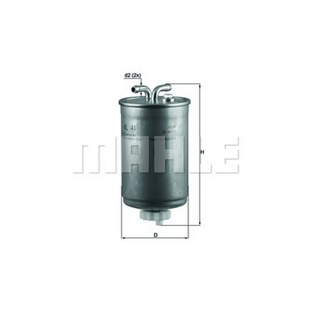 Фильтр топливный KNECHT/MAHLE KL 41