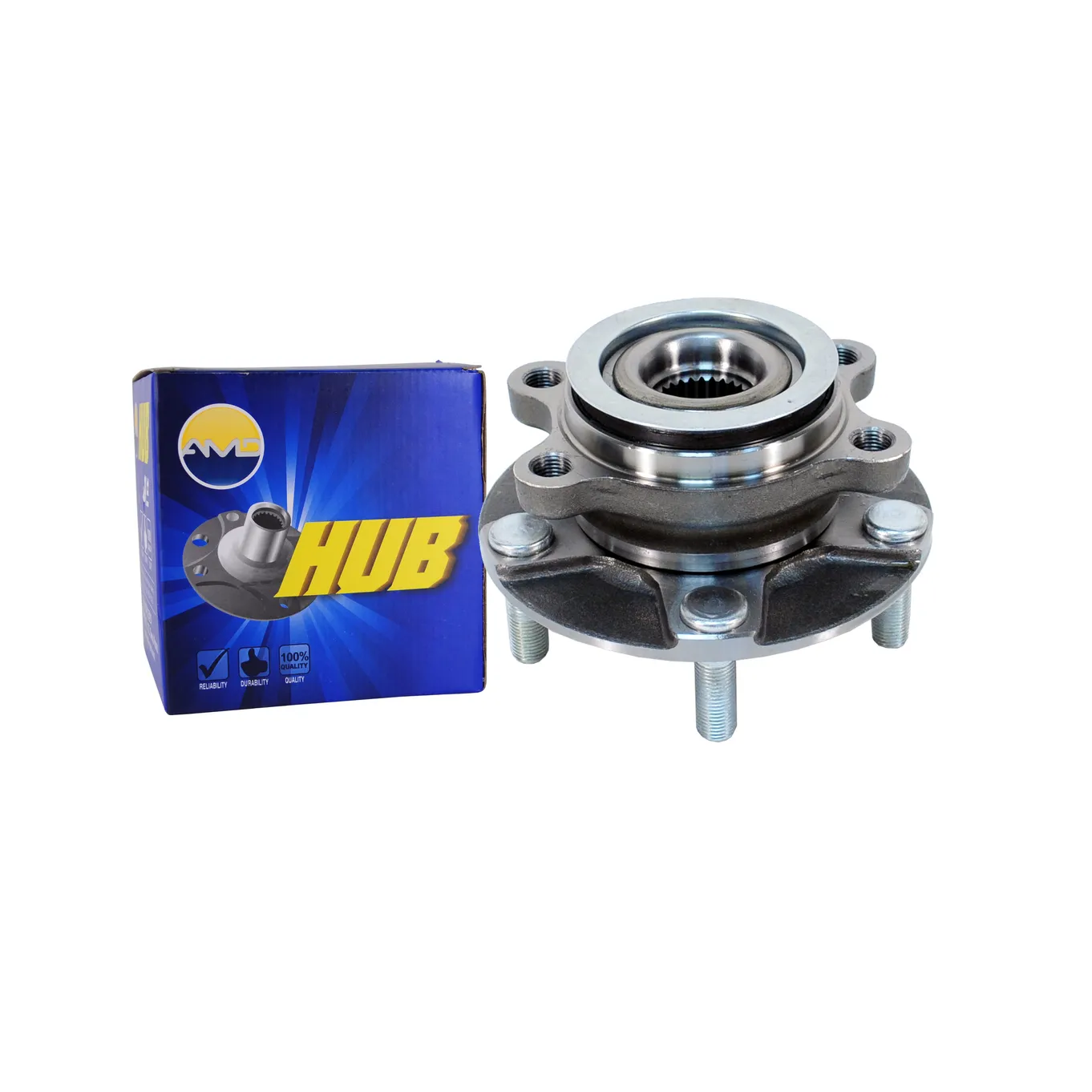 Ступица передняя NISSAN (Qashqai I J10E/X-Trail II T31) RENAULT (Ko AMD AMD.HUB64