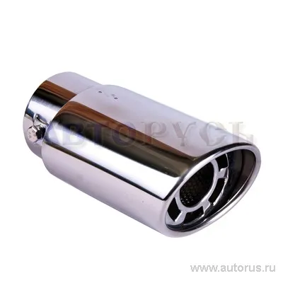 Насадка на глушитель 86x160x63 мм хром BOLK BK01429