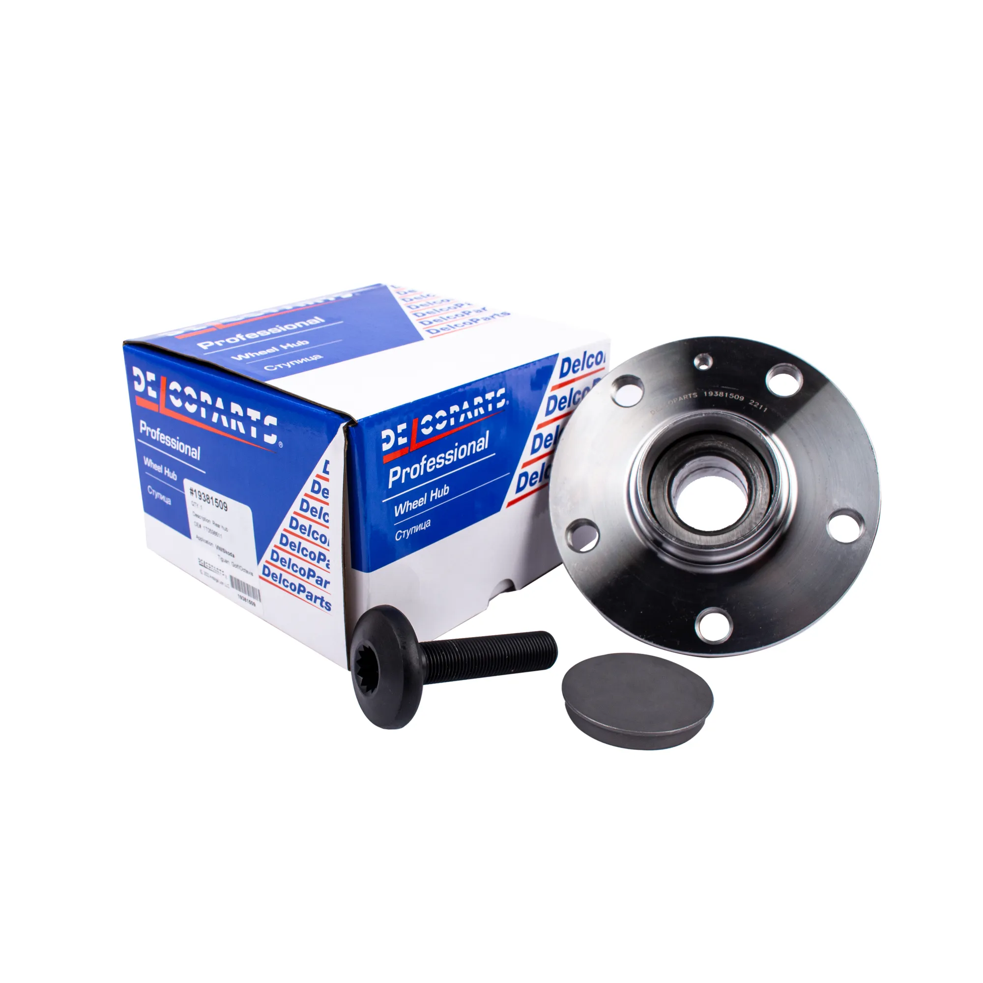 Ступица задняя VW PASSAT [B6] (2005-2010) DelcoParts 19381509