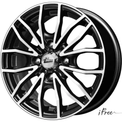 Диск литой R14 5.5J 4x98/58.5 ET35 IFREE Флайт Блэк Джек 254800