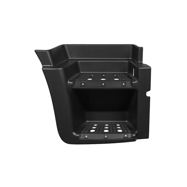 Корпус ступеньки кабины правый SMC пластик темно серый IVECO EXOVO 22191E