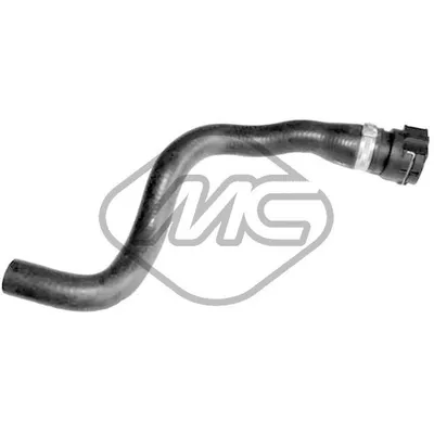 Патрубок печки E46 Metalcaucho 99155
