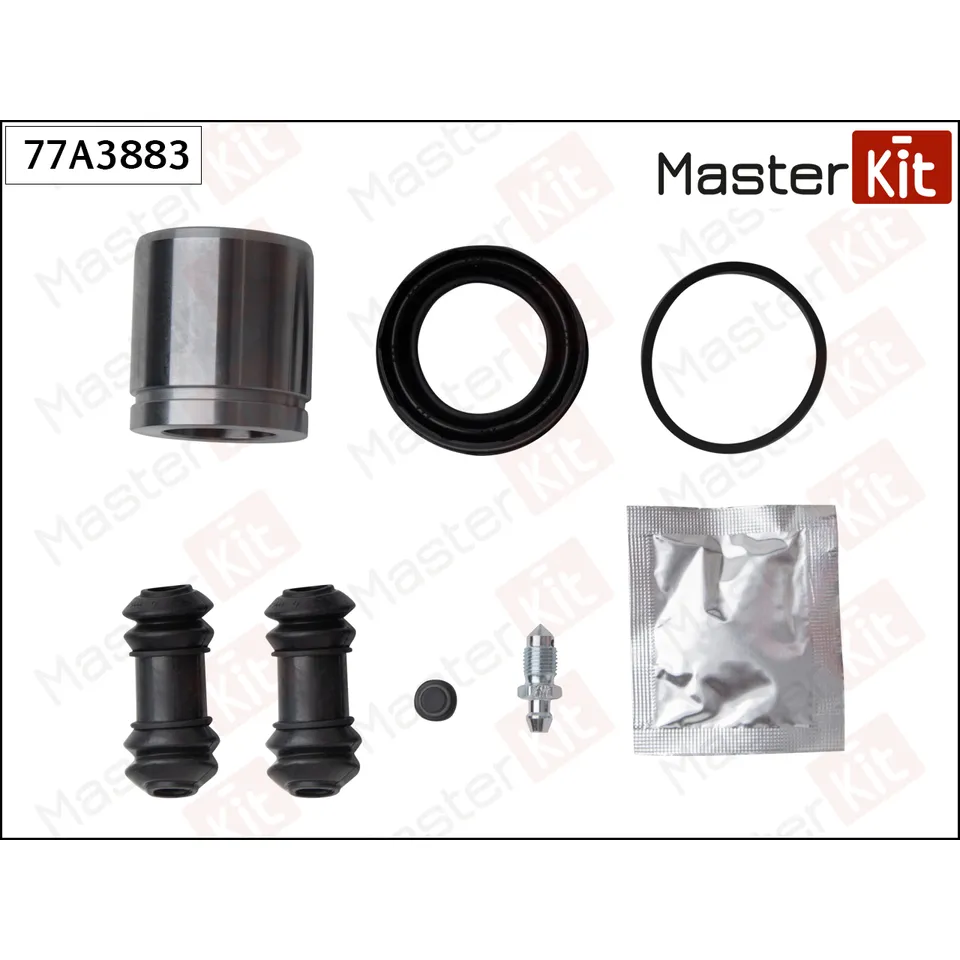 Ремкомплект тормозного суппорта + поршень JEEP GRAND CHEROKEE III 01-04- MASTERKIT 77A3883