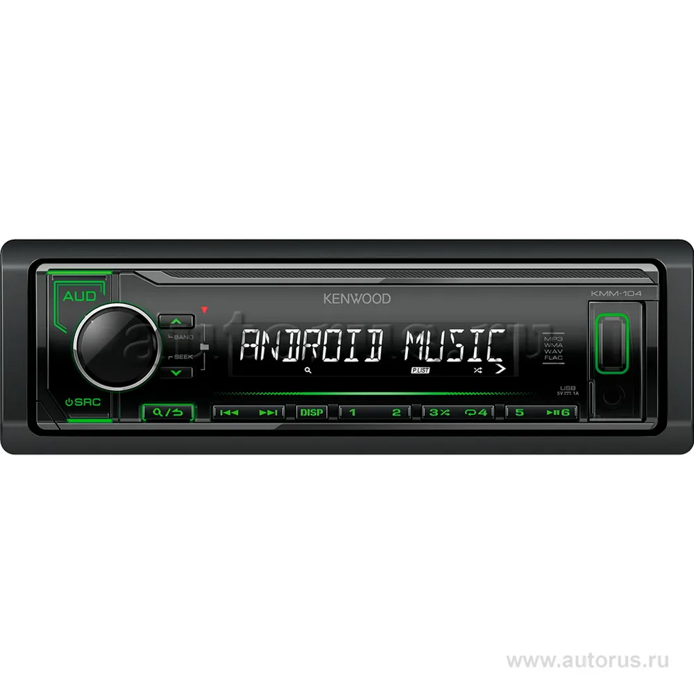 Автомагнитола KENWOOD KMM-104GY 4x50 Вт. USB