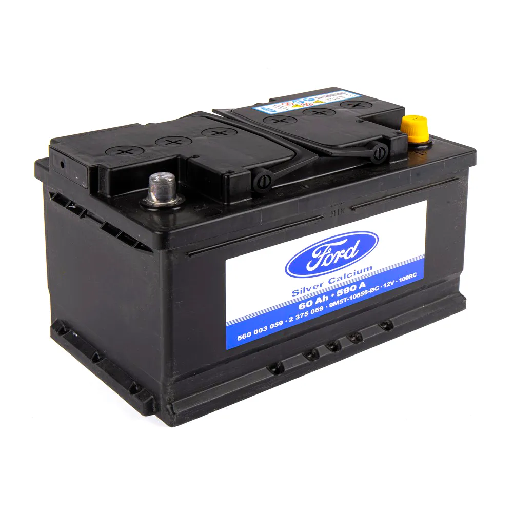 Аккумулятор FORD Standart 60 А/ч обратный R+ 278x175x175 LB3 EN 590 А