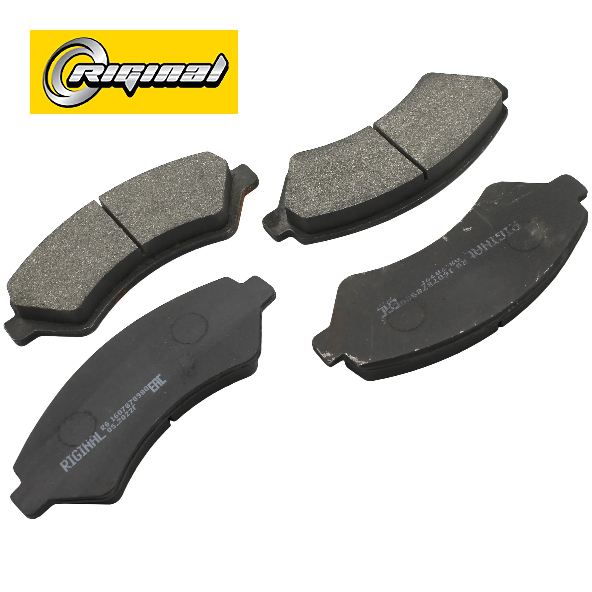 Колодка тормозная передняя (кт.4шт.) для а/м CITROEN JUMPER/FIAT DUCATO/PEUGEOT BOXER R16 Riginal RG1607878980