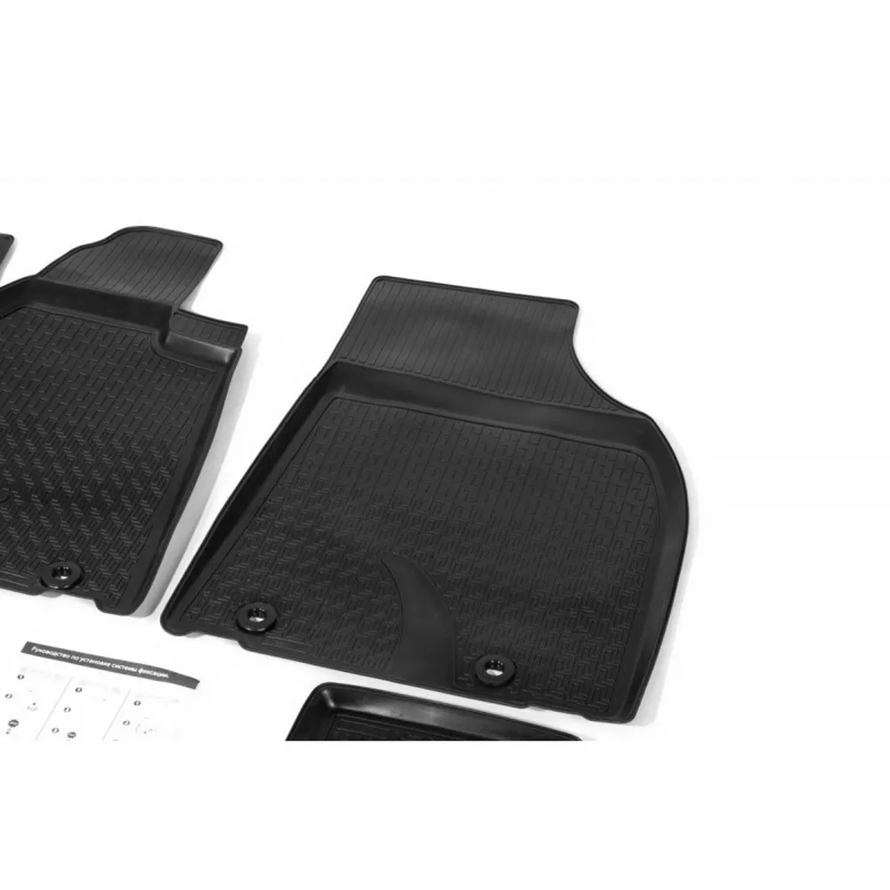 Коврики салона полиуретан черный Lexus RX III AGL10,GGL15,GYL1_ 2008- с крепежом COMFORT 29.06.501.PL