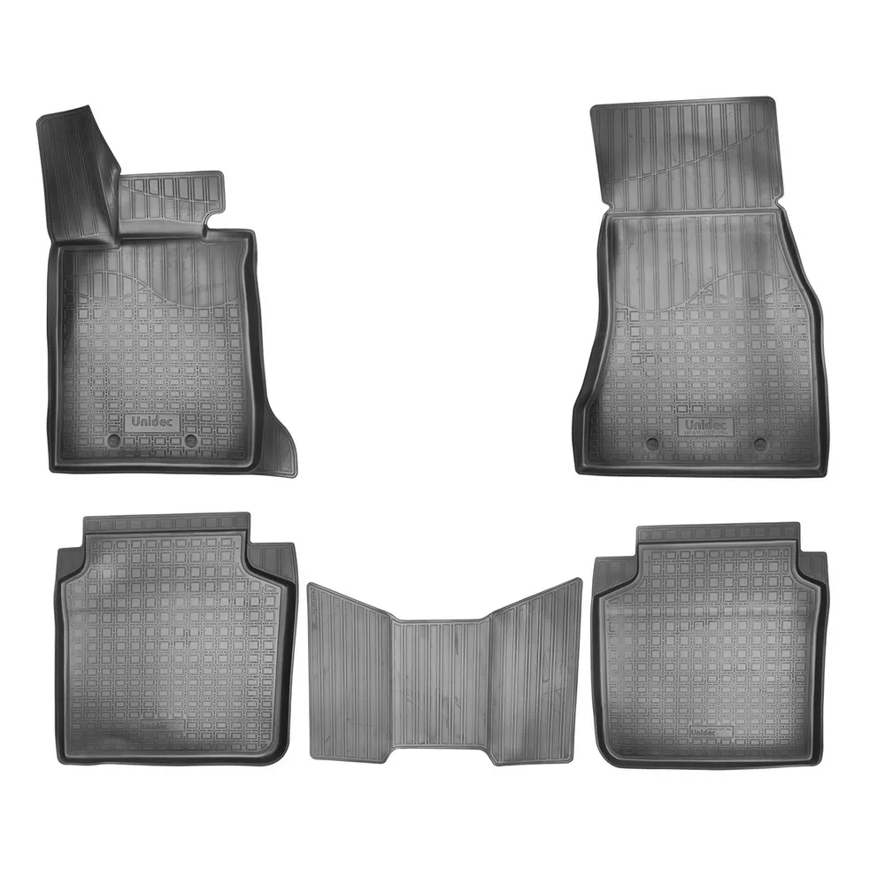 Коврики салонные для BMW 7 (G12) (long) 3D (2015) NORPLAST NPA11-C07-254