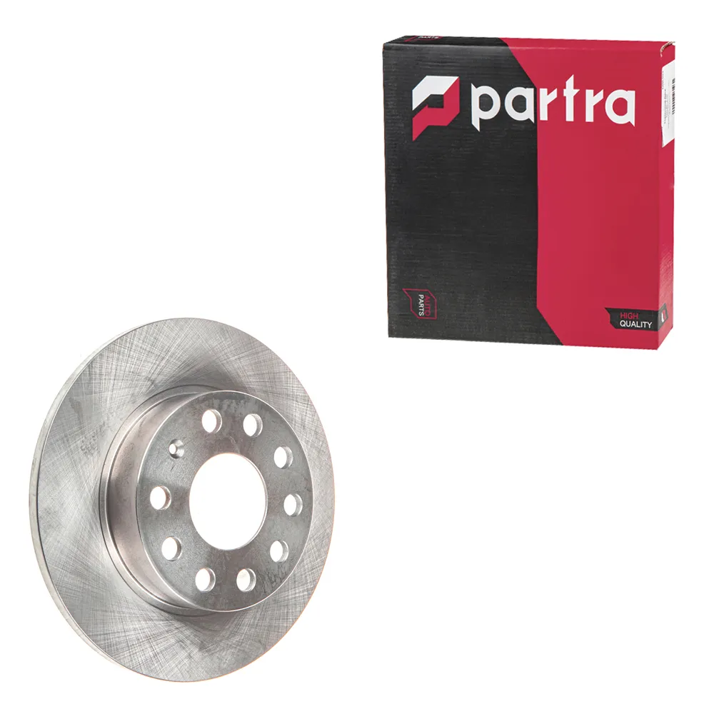 Диск тормозной задний AUDI A3/SKODA OCTAVIA/VW GOLFV/JETTA 03- PARTRA DB6126