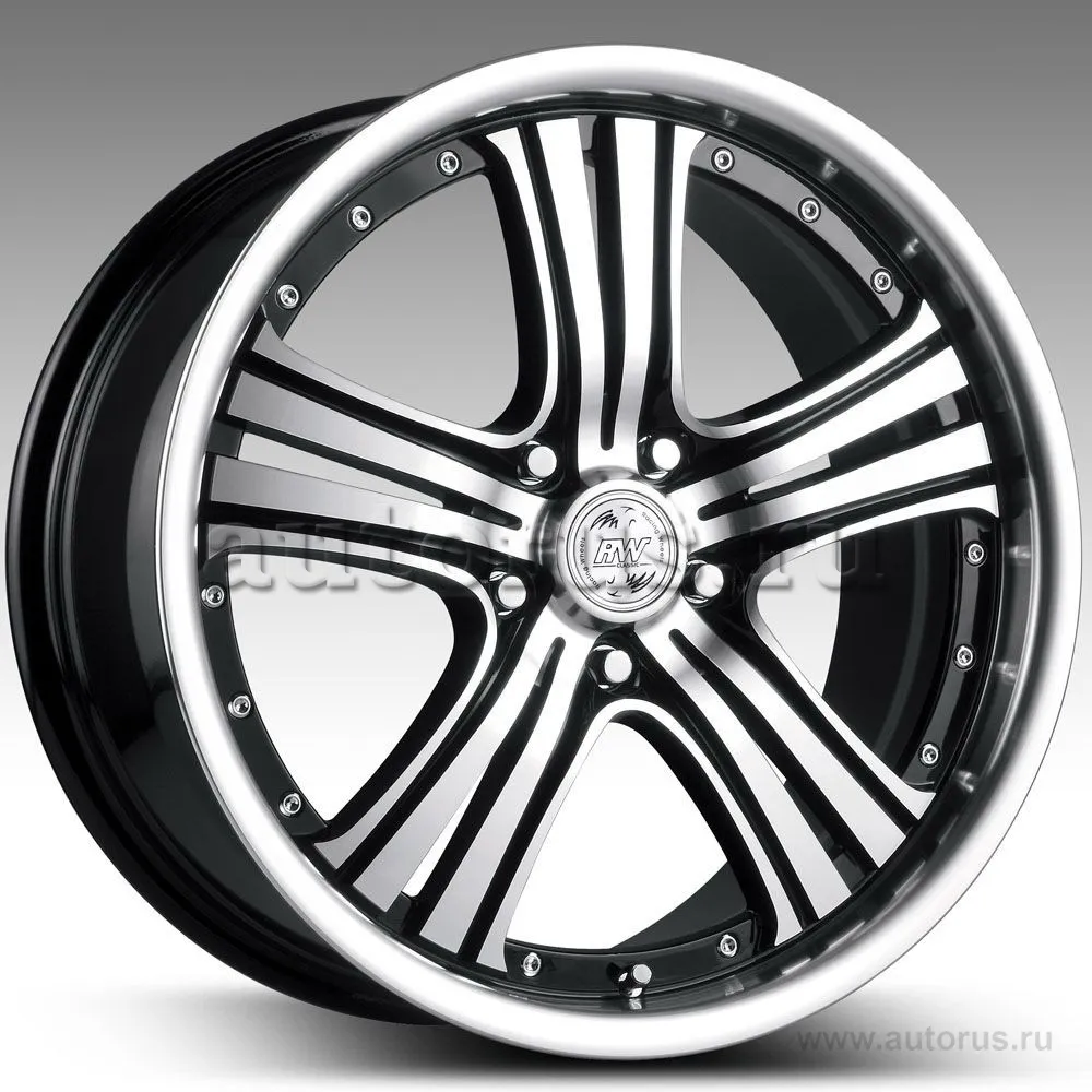 Диск литой R20 8.5J 5x114.3/67.1 ET35 RACING WHEELS Classic H-434 BK F/P 86001426227