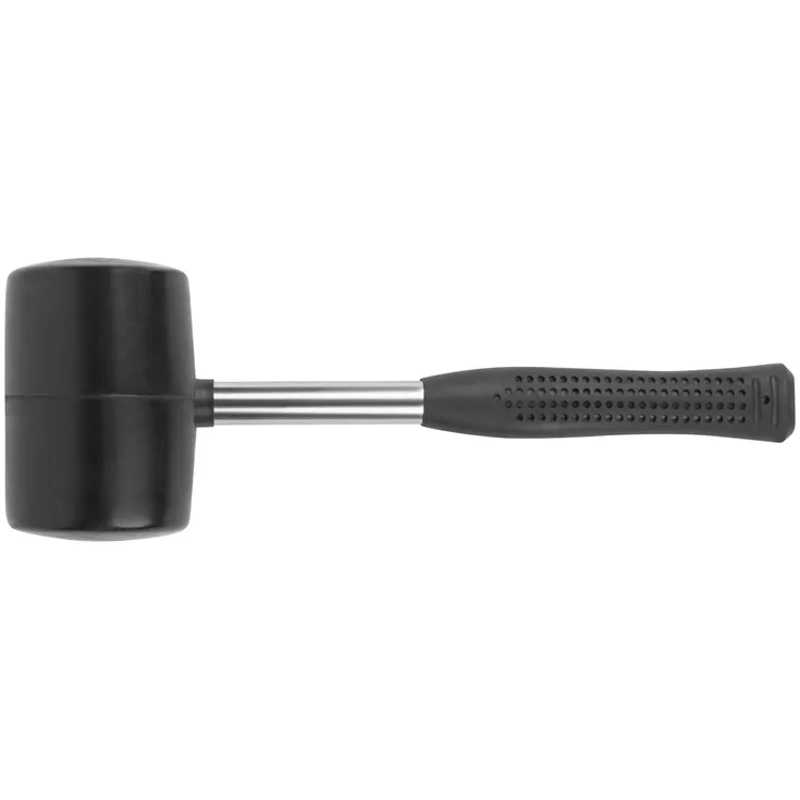 Киянка резиновая, металлическая ручка 80 мм ( 900 гр ) FIT 45480