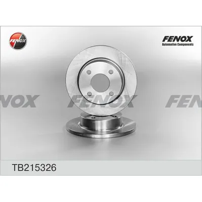 Диск тормозной NISSAN MICRA II (K11) 92-03 234124, передний FENOX TB215326
