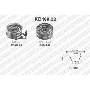 К-КТ РЕМНЯ ГРМ TOY AVENSIS/CARINA/COROLLA 1.8TD-2.0TD 83-00 NTN-SNR KD46902