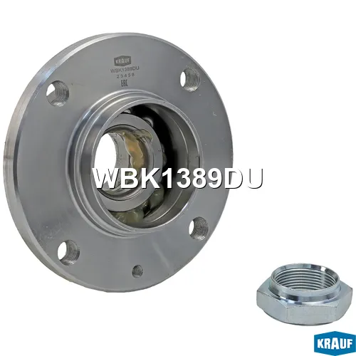 Ступица в сборе задн, Kit CITRO?N AX, BX, C15, Xantia / PEUGEOT 305, 405 KRAUF WBK1389DU