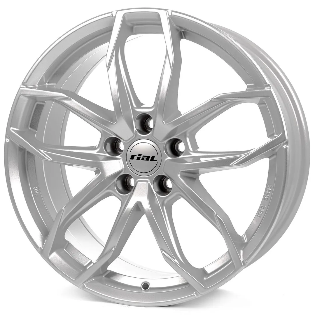 Диск литой R16 6.5J 4x108/65.1 ET32 Rial Lucca Polar Silver LUC65632CP11-0