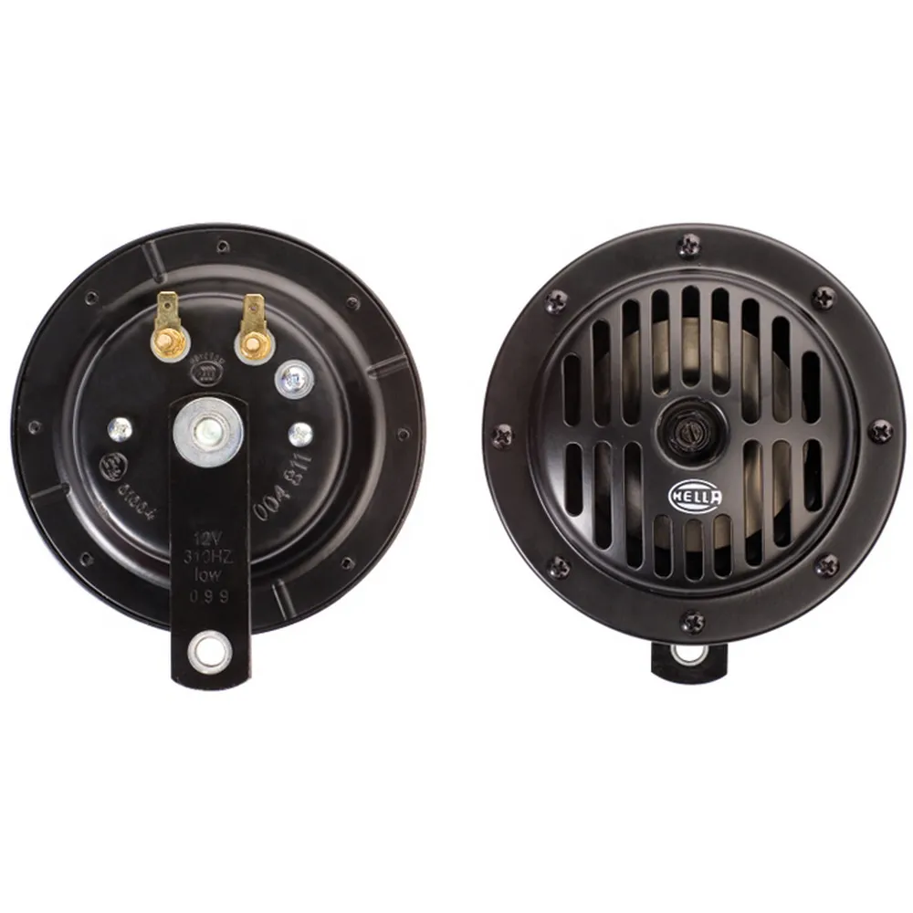Комплект звуковых сигналов 380/310Гц/114dB (компл.) UNIVERSAL Черные HELLA 3CB004811-042