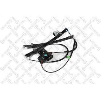 Стеклоподъемник передний левый VW Polo V/VI 94-01 STELLOX 75-50466-SX