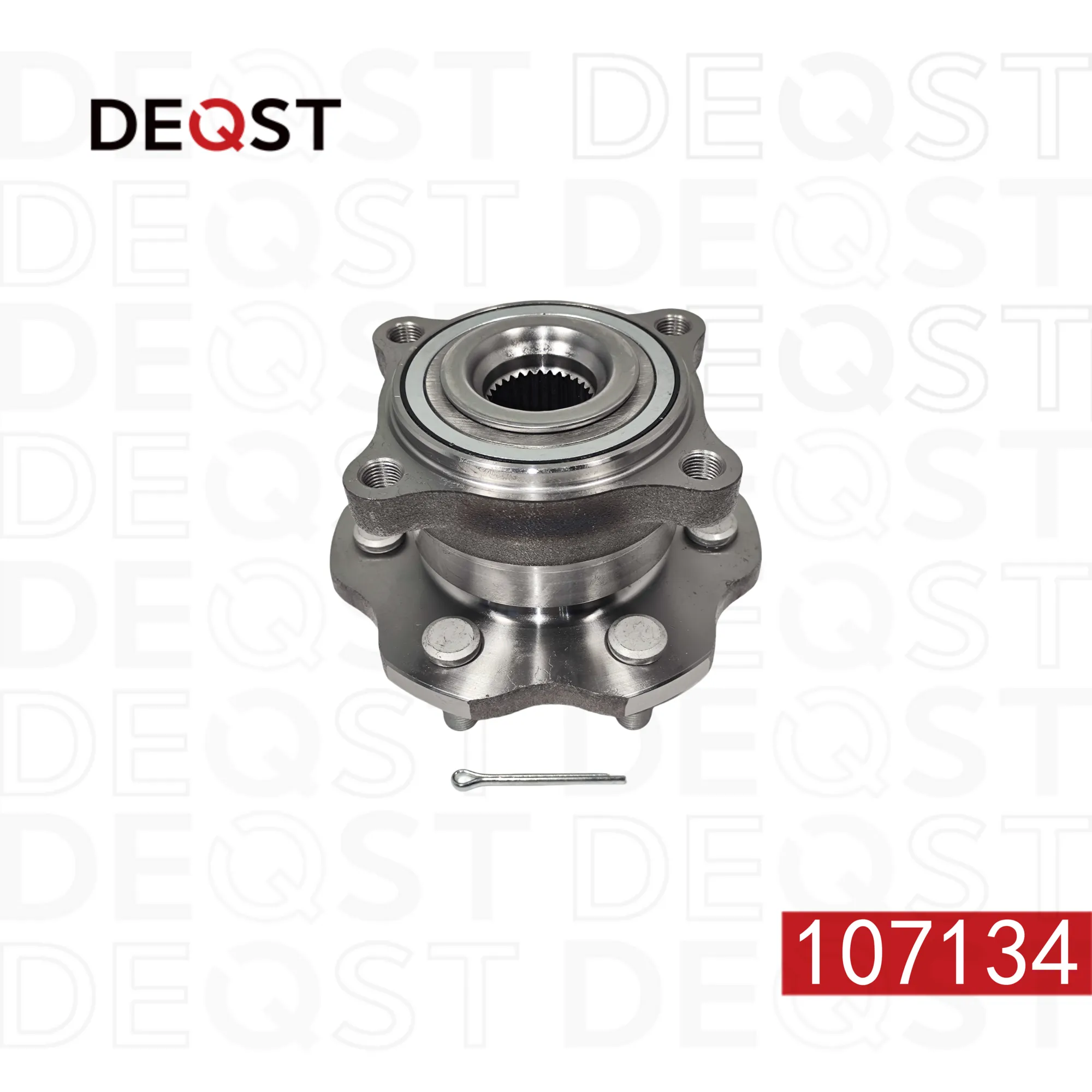 Ступица колеса с подшипником задняя, NISSAN PATHFINDER (R51) , NISSAN NAVARA (D40) 2,5d DEQST 107134
